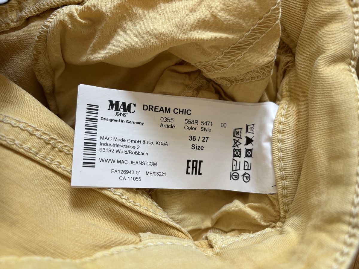 Jeans: Sommerliche 7/8-Jeans mit Stretch, Gr. 36 – Usato da Wettingen venduto da _Nordliechtli_ 3