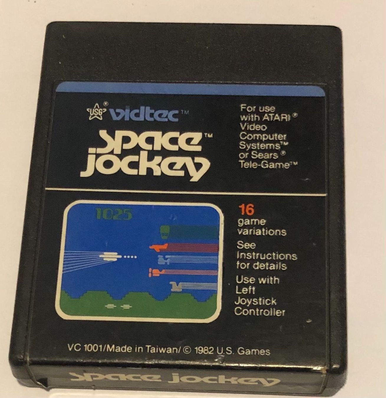 Atari Spiele: Space Jockey für Atari 2600 – Gebraucht aus Kestenholz von Matti_10