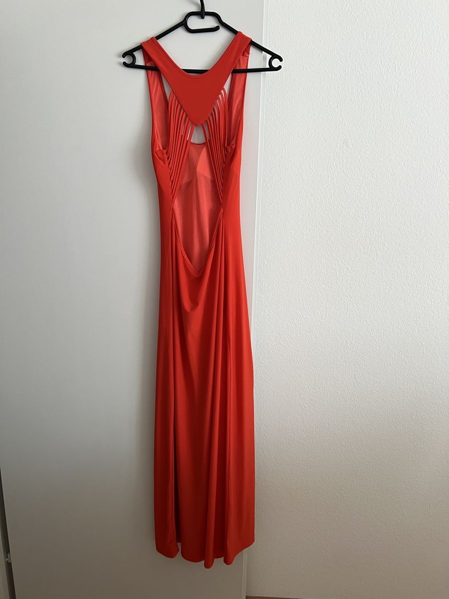 Vestiti: Langes rotes Kleid Rückenfrei - L – Usato da Rothrist venduto da FL_17 2