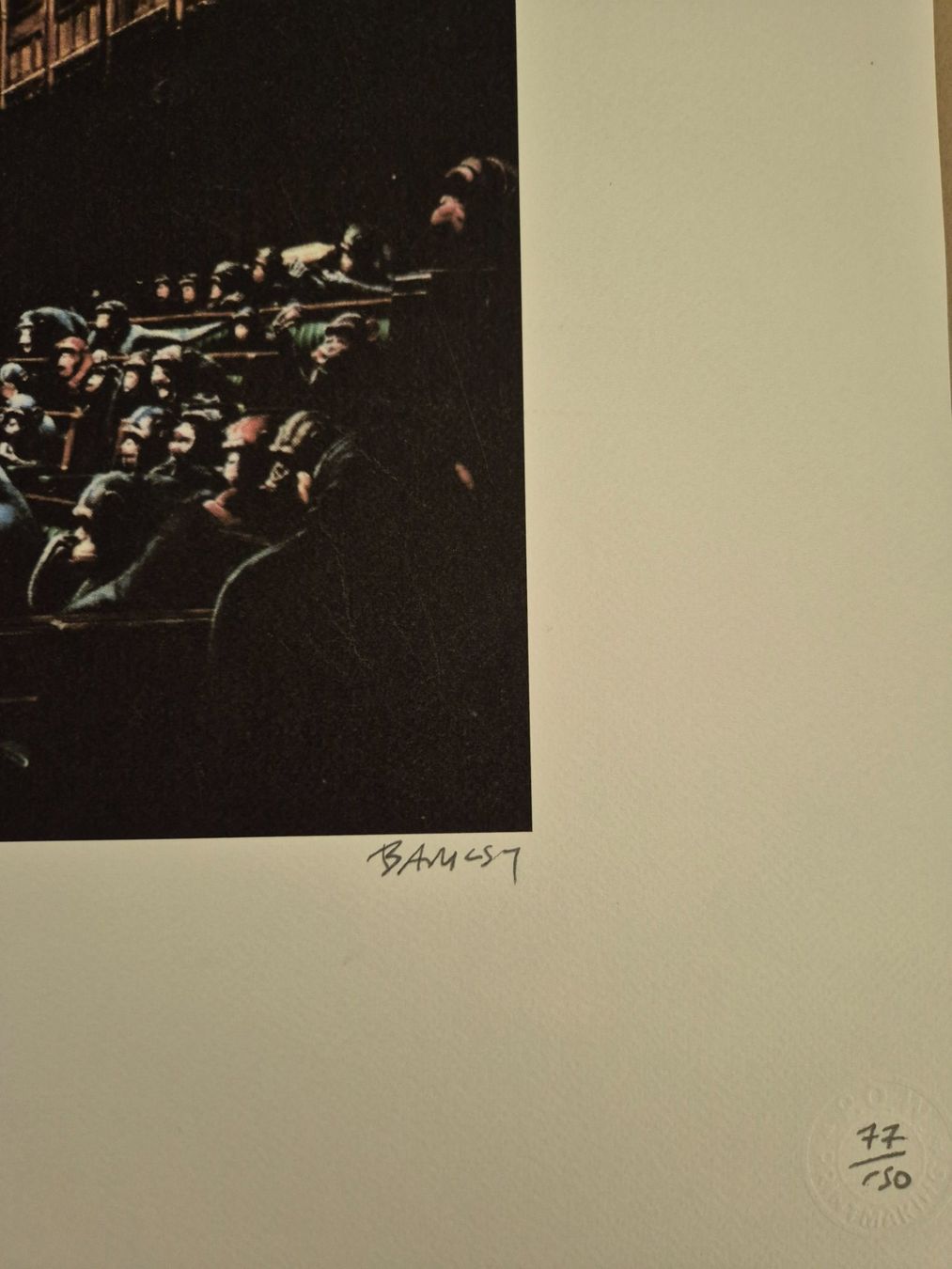 Foto & Immagini: Banksy « Devolved Parliament » XL VERSION 77/150 – Usato da Staufen venduto da saerdna81 5