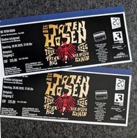 2 x Toten Hosen Tour. Standing Ticket 20.06.2026