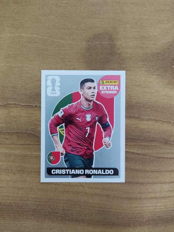 Cristiano Ronaldo Extra Sticker Silber Panini 2026 (Neu (gemäss ...