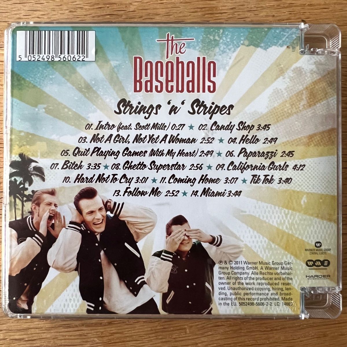 CD: Baseballs - Strings 'n' Stripes / CD - 1. EU-Press. 2011 – Usato da Gais venduto da soundcave57 1