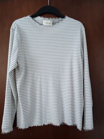 Wunderschönes Cartoon Langarmshirt Streifen Gr. 42 neu 