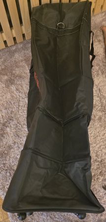 Reisetasche Schwarz mit Rollen guter Zustand 95x53x30 