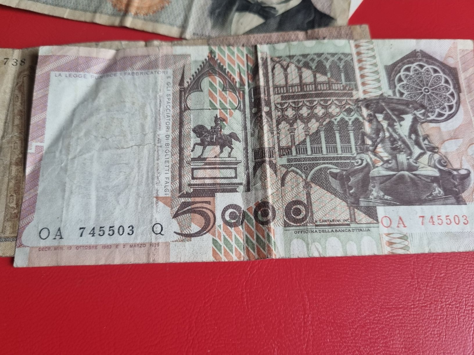Banconote: SAMMLUNG BANKNOTEN - ITALIEN - AB ALT – Usato da Heimenschwand venduto da rog_p7h9 4