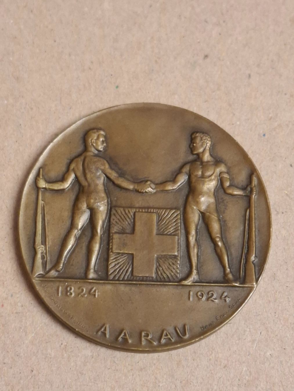 Medaglie: Aarau 1924 (H486) – Usato da Schwanden GL venduto da Suvorov