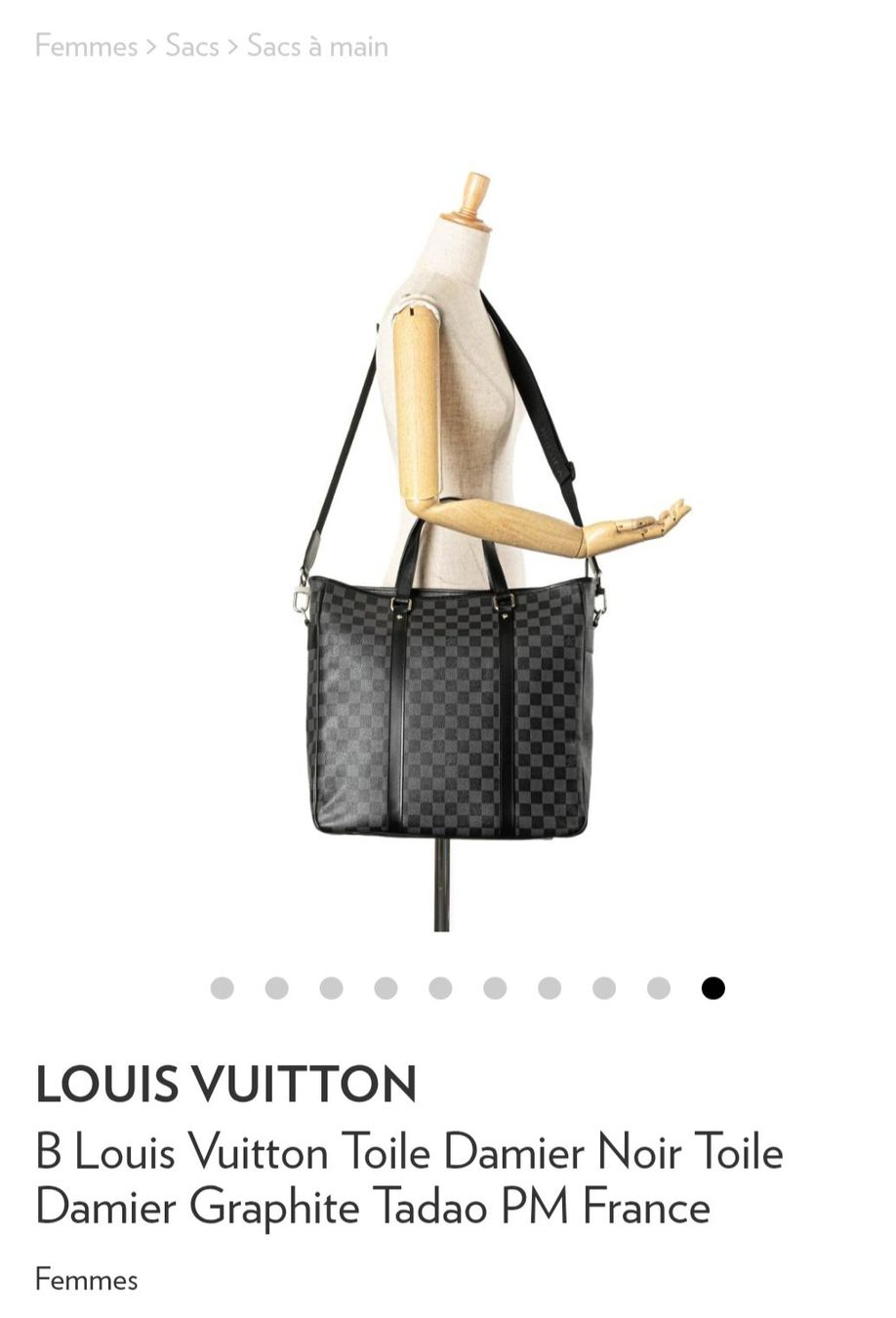 Louis Vuitton Borse: Louis Vuitton Damier Graphite, Sac d'automne – Nuovo (secondo la descrizione) da prilly venduto da amelbara 7