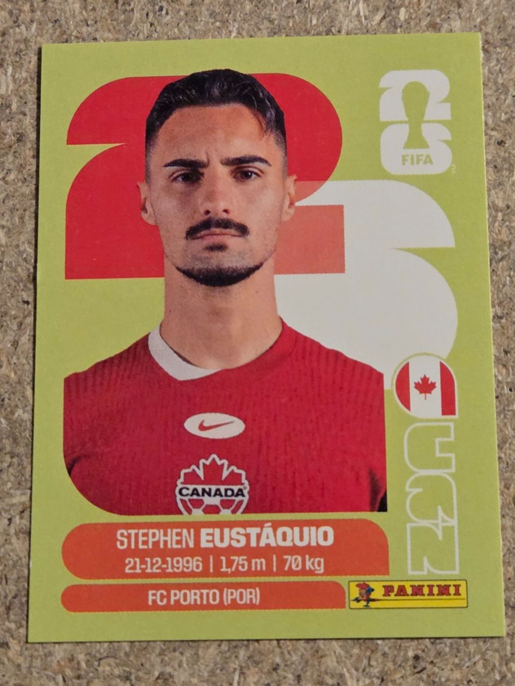 Panini Carte collezionabili: Panini FIFA WORLD CUP 2026 CAN 10 Stephen Eustaquio – Usato da Uttigen venduto da Studi2012