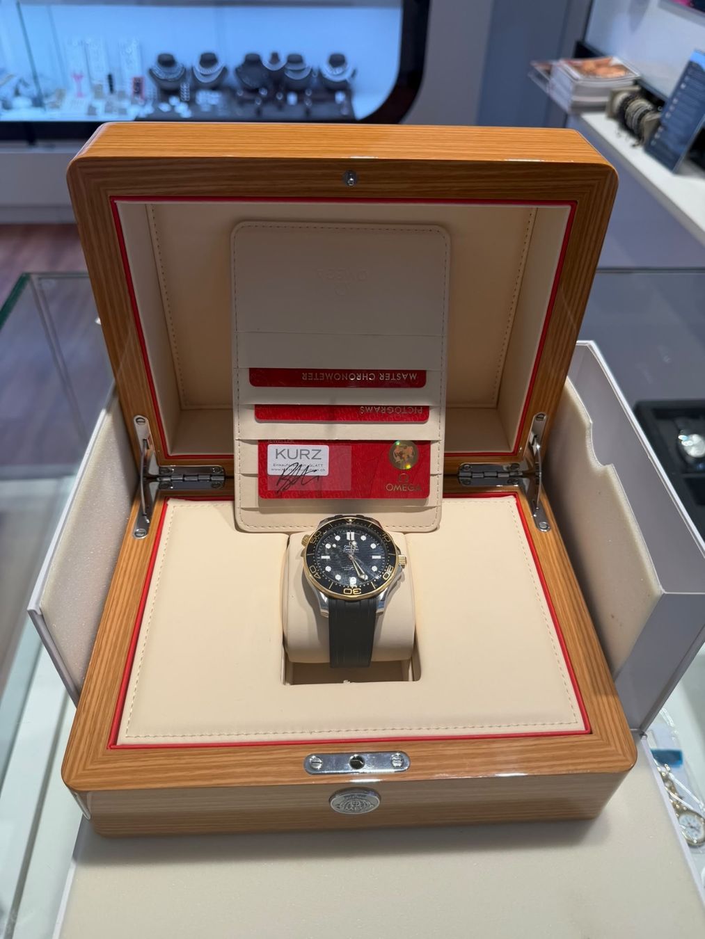 Omega Orologi: Omega Seamaster Diver 300 M – Usato da Bremgarten AG venduto da uhrenshopp 4