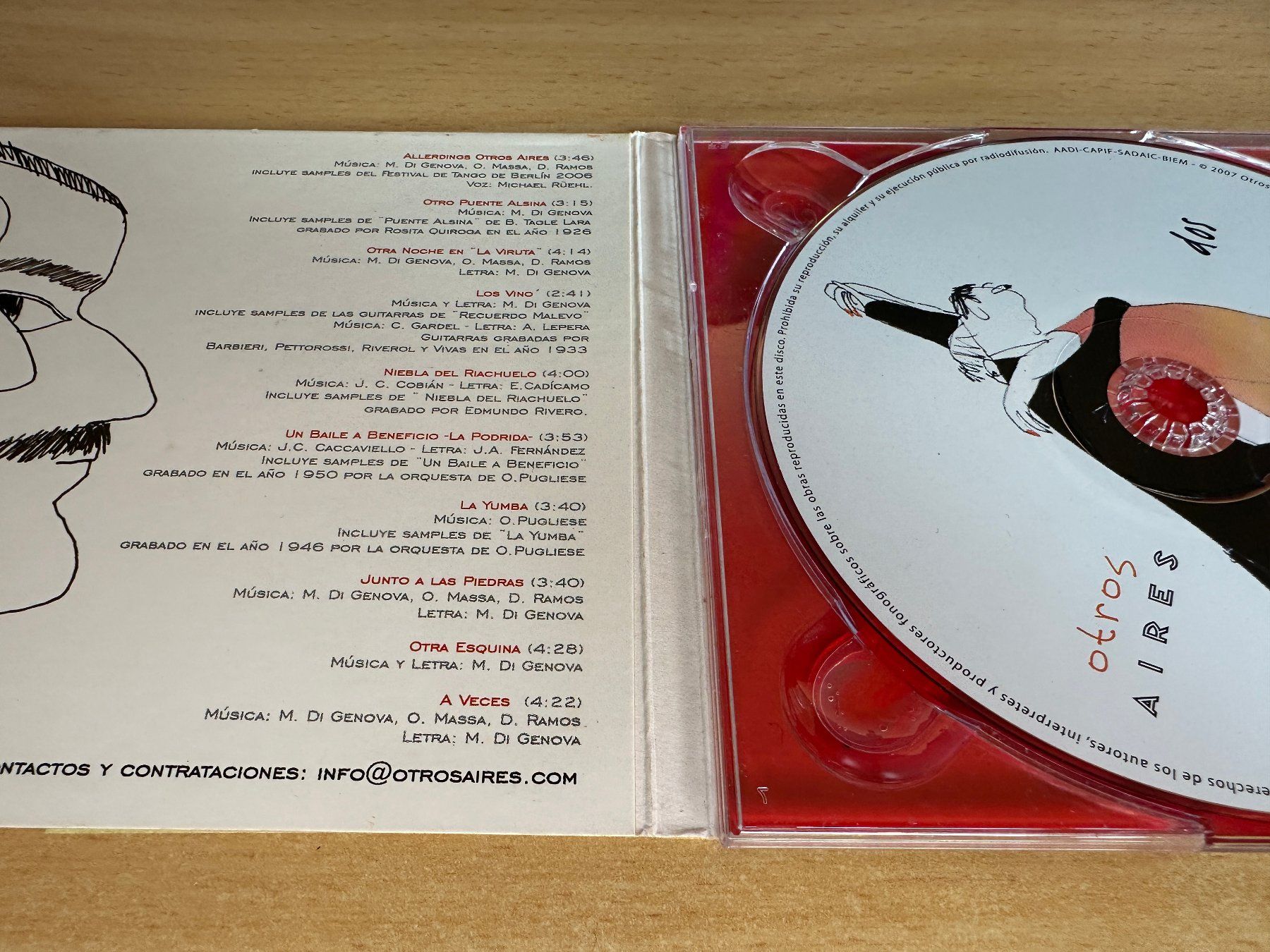 CD: Otros Aires – Dos – Usato da Rikon im Tösstal venduto da Alpenmutz 2