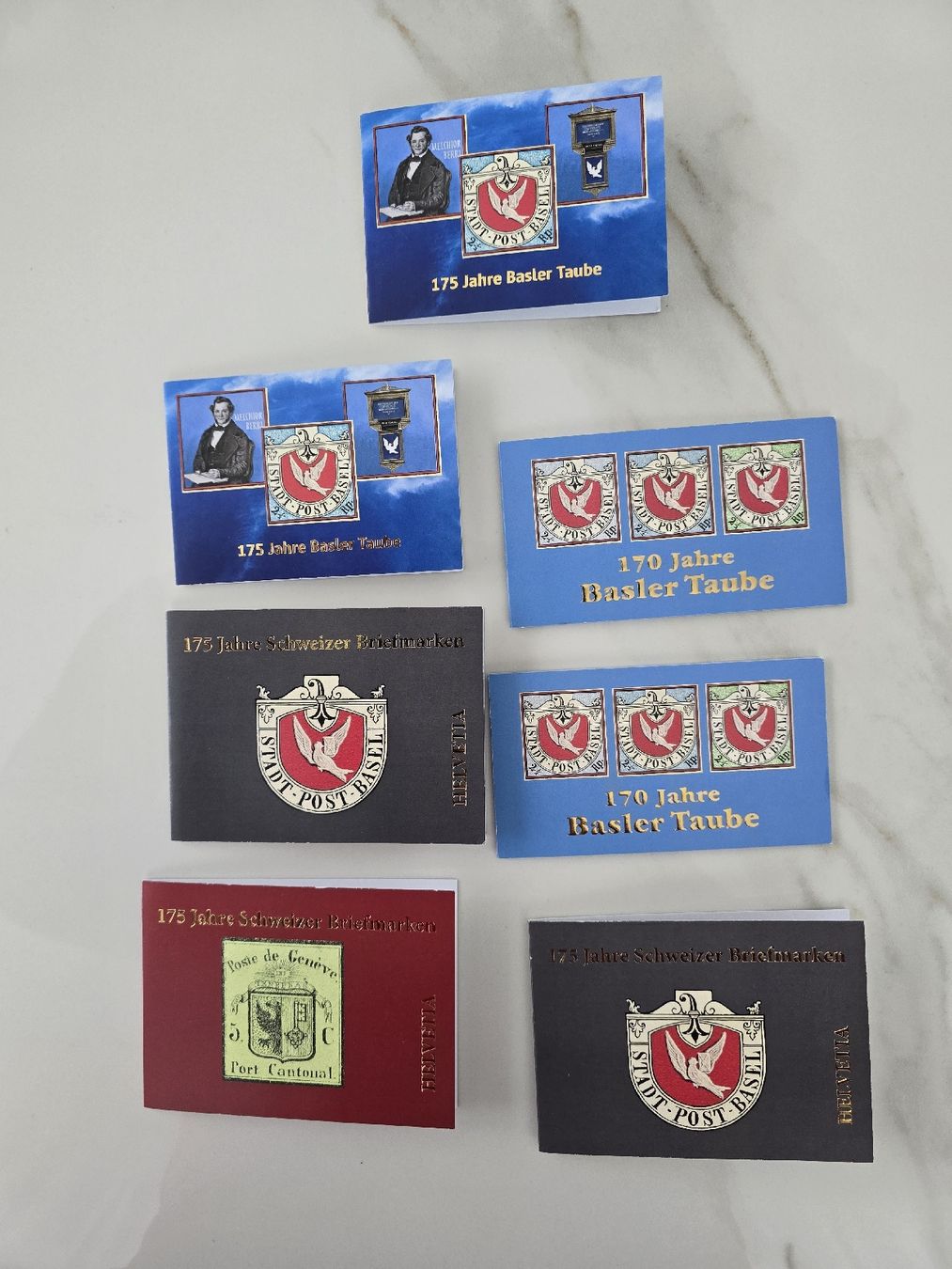 Tutti i francobolli: 175 Jahre Basler Taube Bx - Einzigartige Sammlung  – Nuovo (secondo la descrizione) da Uznach venduto da Ardi012