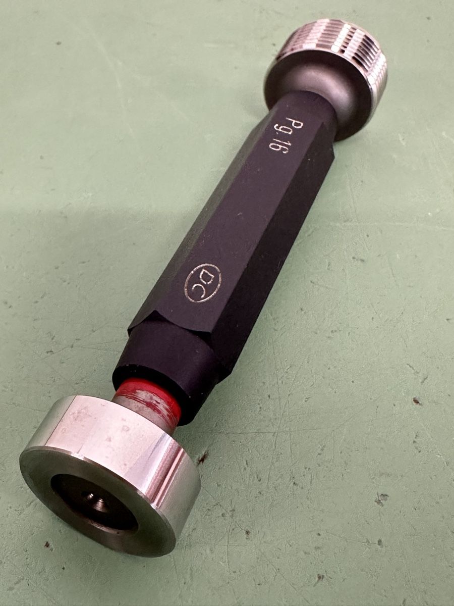 Misurare: Grenzlehrdorn, Thread Gauge Pg 16, DC – Usato da Aarberg venduto da SNMachines 3