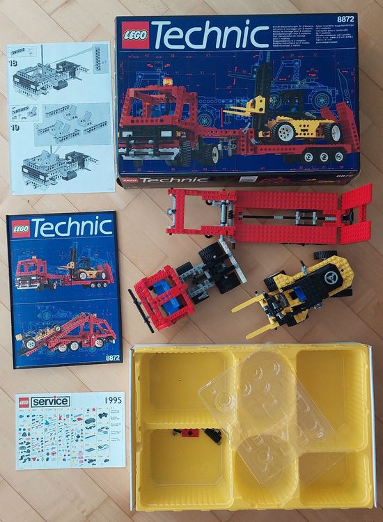 LEGO Technik 8872 Gabelstapler Transporter von 1993 ¨Vintage (Gebraucht ...
