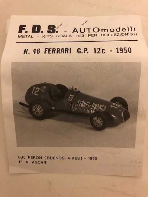 Ferrari Modellini d'auto: FDS-Kit Ferrari – Nuovo (secondo la descrizione) da Muttenz venduto da Gucci2005 2