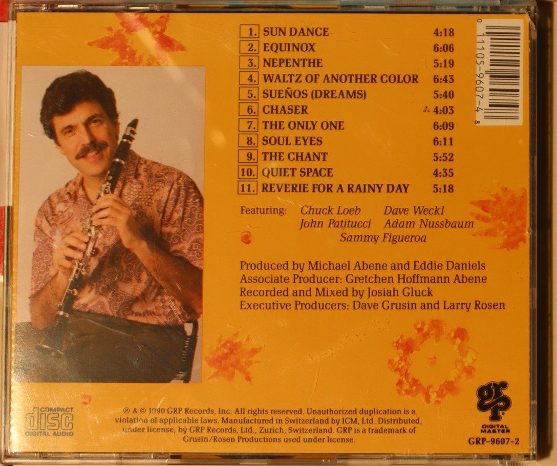 CD: Eddie Daniels – Nepenthe – Usato da Luzern venduto da CONTENTI 2