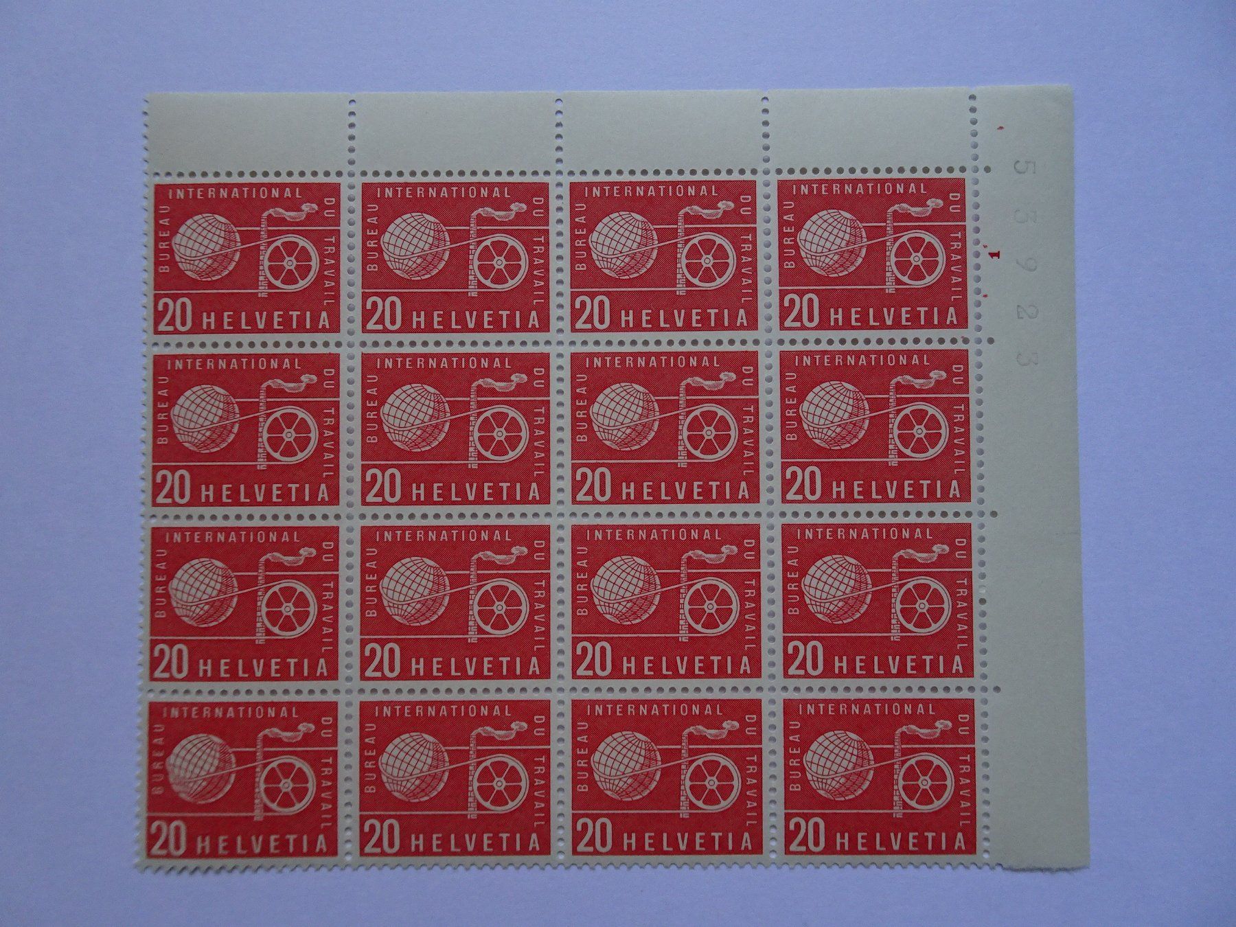 Alle Briefmarken: BIT 1956** – Neu (gemäss Beschreibung) aus Aadorf von Chnorli-Furz