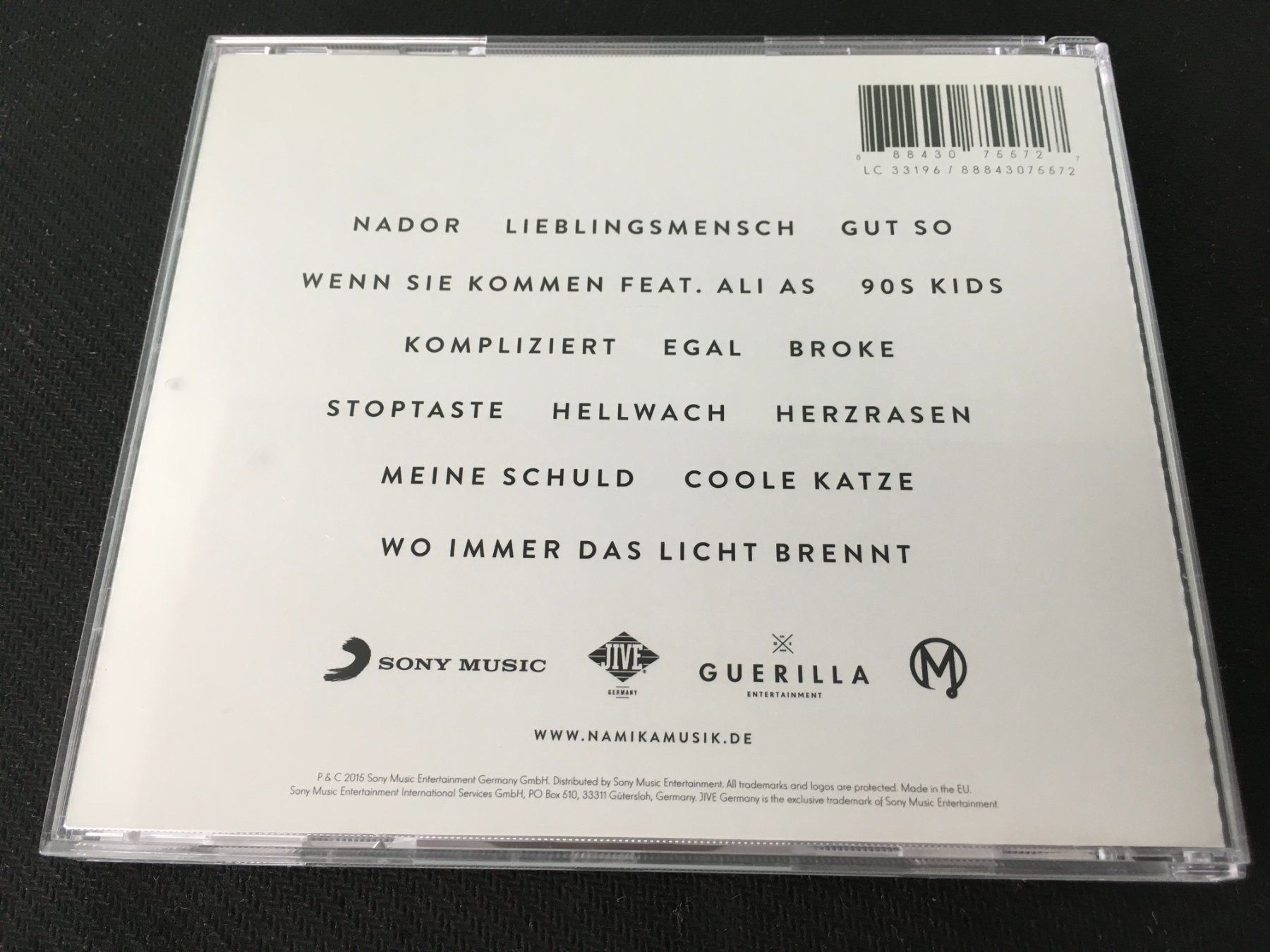 CD: Namika - Nador -CD- – Usato da St.Gallen venduto da MedienJoe 2