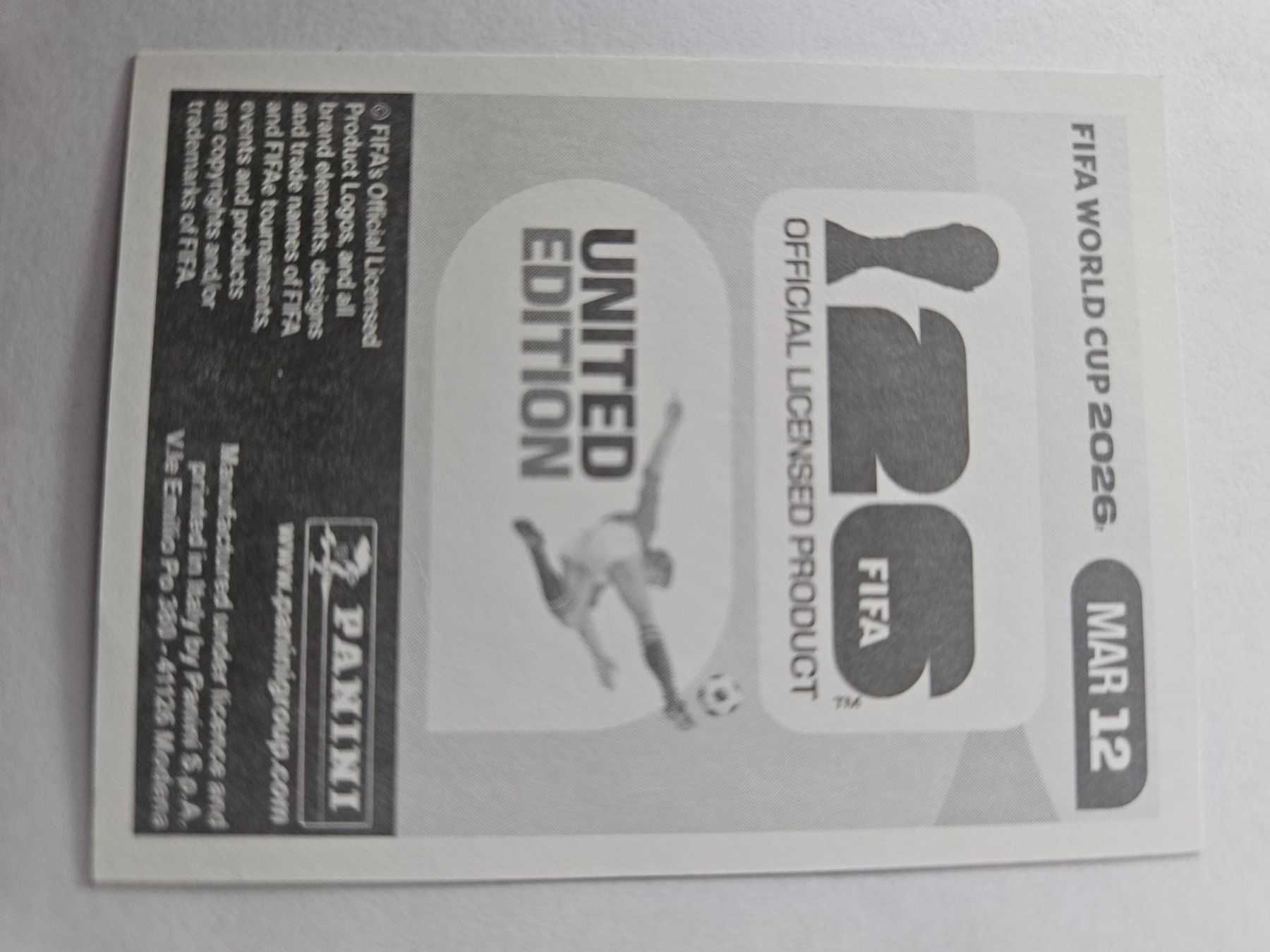 Panini Carte collezionabili: MAR 12 – Usato da Würenlingen venduto da Dinli 1