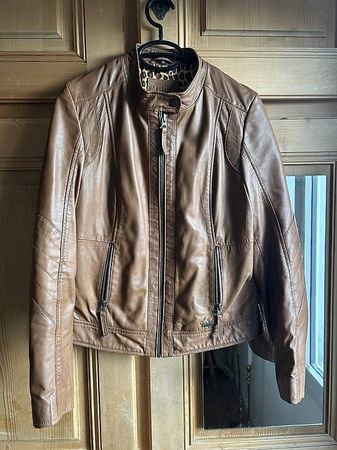 mustang lederjacke grösse M