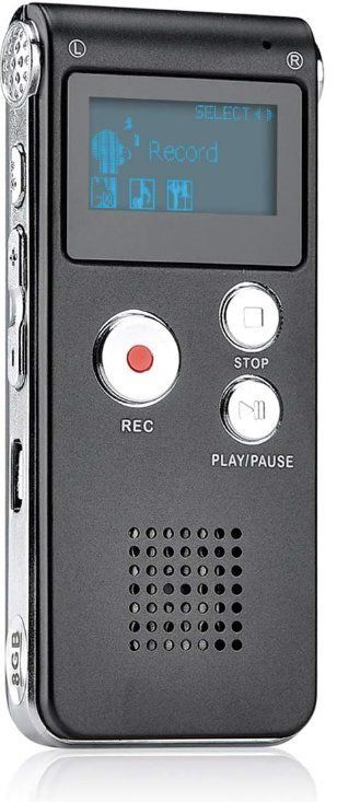 Aufnahmegeräte: 8GB LCD Bildschirm Digitales Diktiergerät – Neu und originalverpackt aus Dottikon von Floppidogg77 1
