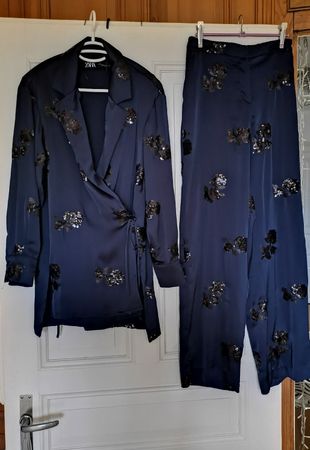 Set von Zara, Pailettenstickerei