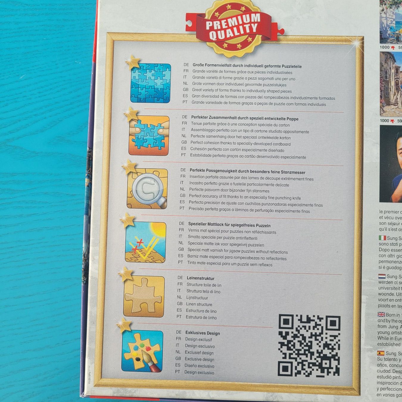 Puzzle: Rendezvous auf Mykonos- Premium Quality 1000 Teile  Schmidt – Nuovo (secondo la descrizione) da SCHÜBELBACH venduto da CoKaHa 4