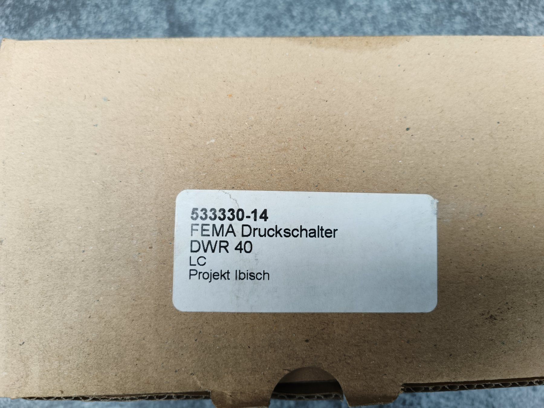 Honeywell Interruttori: FEMA Druckschalter DWR 40 LC OVP – Usato da Altikon venduto da Alter2 1