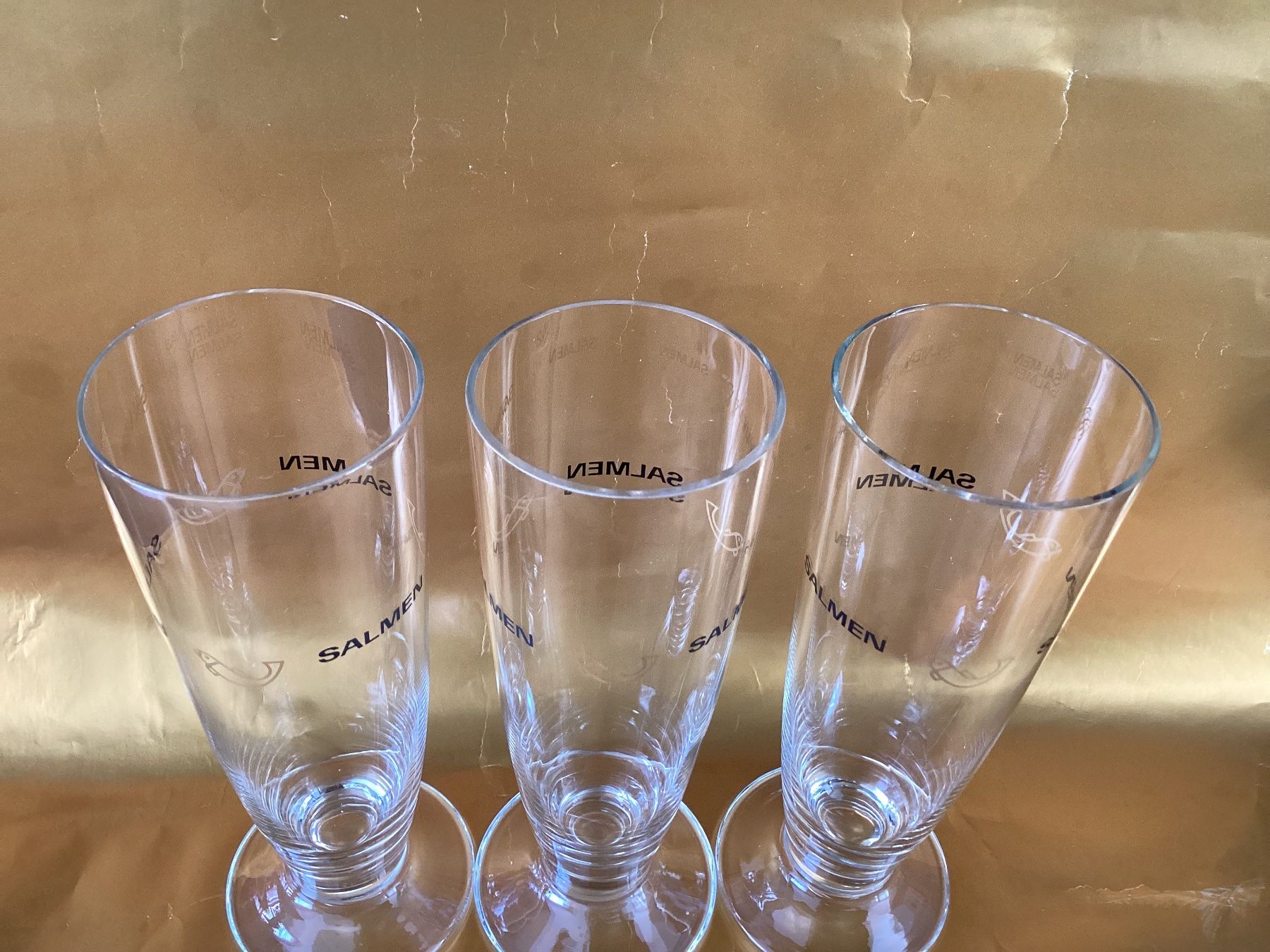 Bicchieri: 3 alte Biergläser  / Salmen – Usato da Beinwil am See venduto da kae_gh7c 2