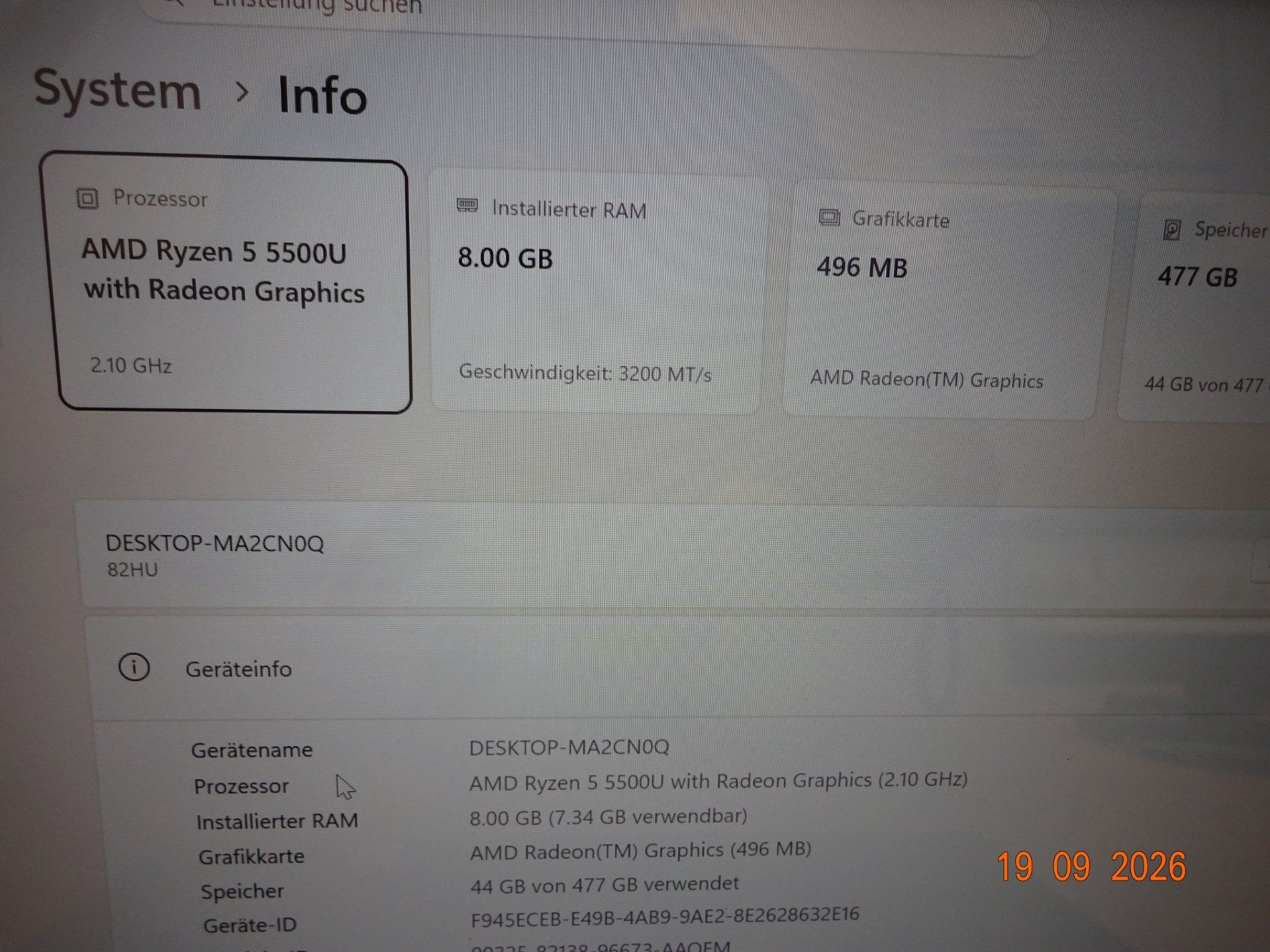Lenovo Notebook: IdeaPad Flex 5 14ALC05 – Usato da Winterthur venduto da Starrite 3