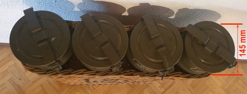 Altro in Decorazioni & Accessori: Militär Rackrohr Behälter – Usato da Rottenschwil venduto da Willys_jeep 3