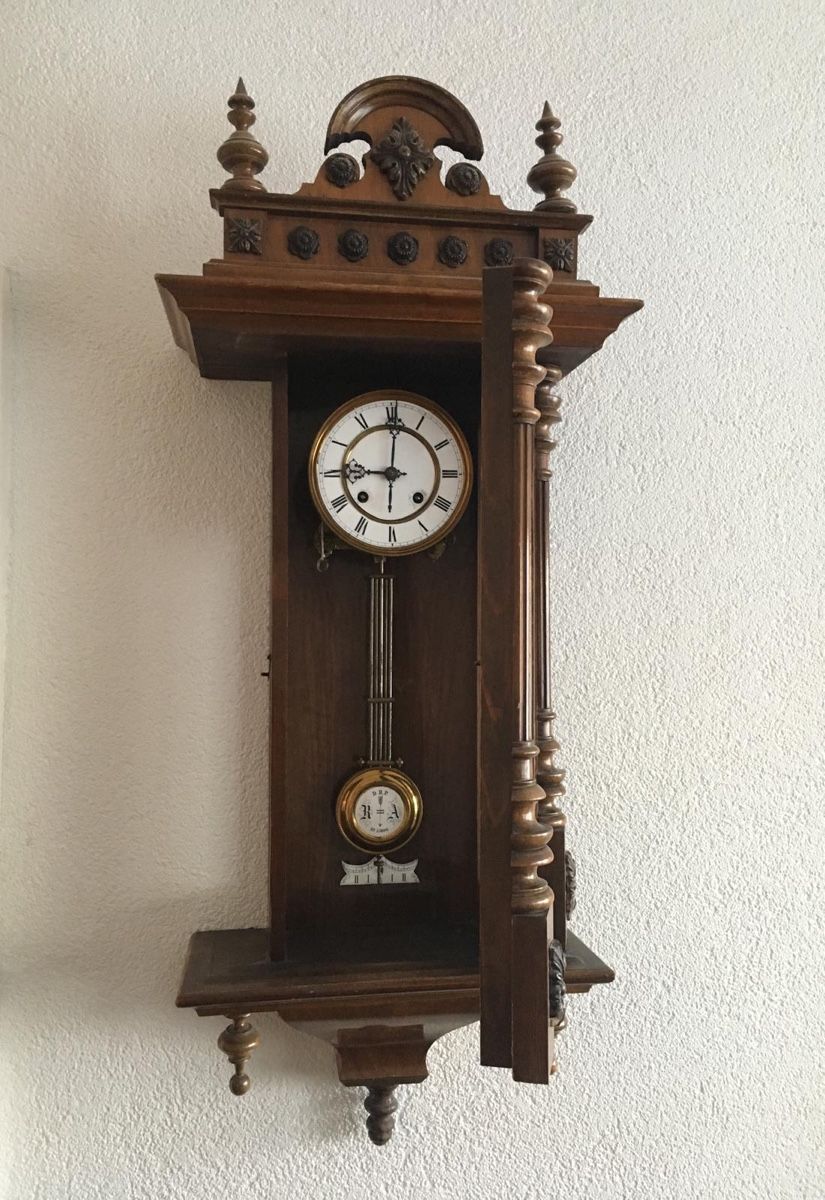 Orologi da terra & Orologi da parete: Horloge en bois d'époque – Usato da Bassins venduto da mar_m22f 1