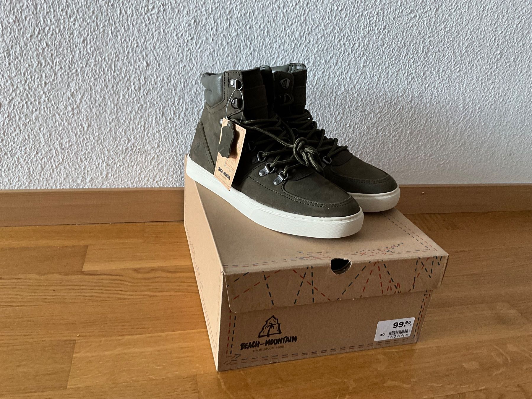 Scarpe da uomo: Leder Schuhe Beach-Mountain  NEU Gr. 40 – Nuovo e nell'imballaggio originale da Muri b. Bern venduto da SmuriS