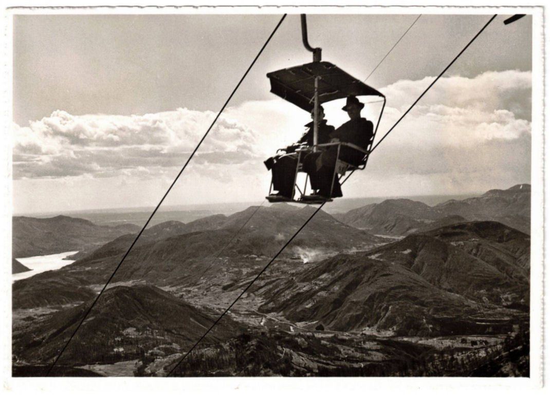 Cartoline postali: Miglieglia - Sessellift Monte Lema – Usato da Binningen venduto da Mountainrider