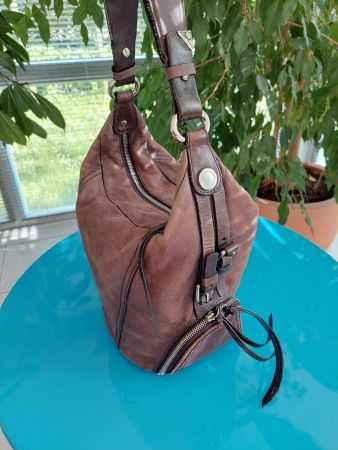 Leder Tasche Marke Francesco Biasia Original Echtleder