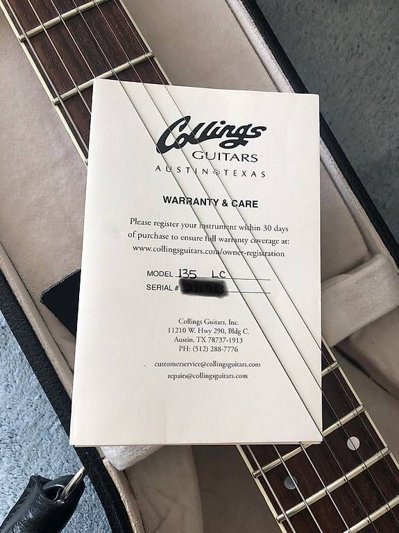 Strumenti musicali: Collings i-35 – Usato da Villars-Bramard venduto da def_jcq6 3
