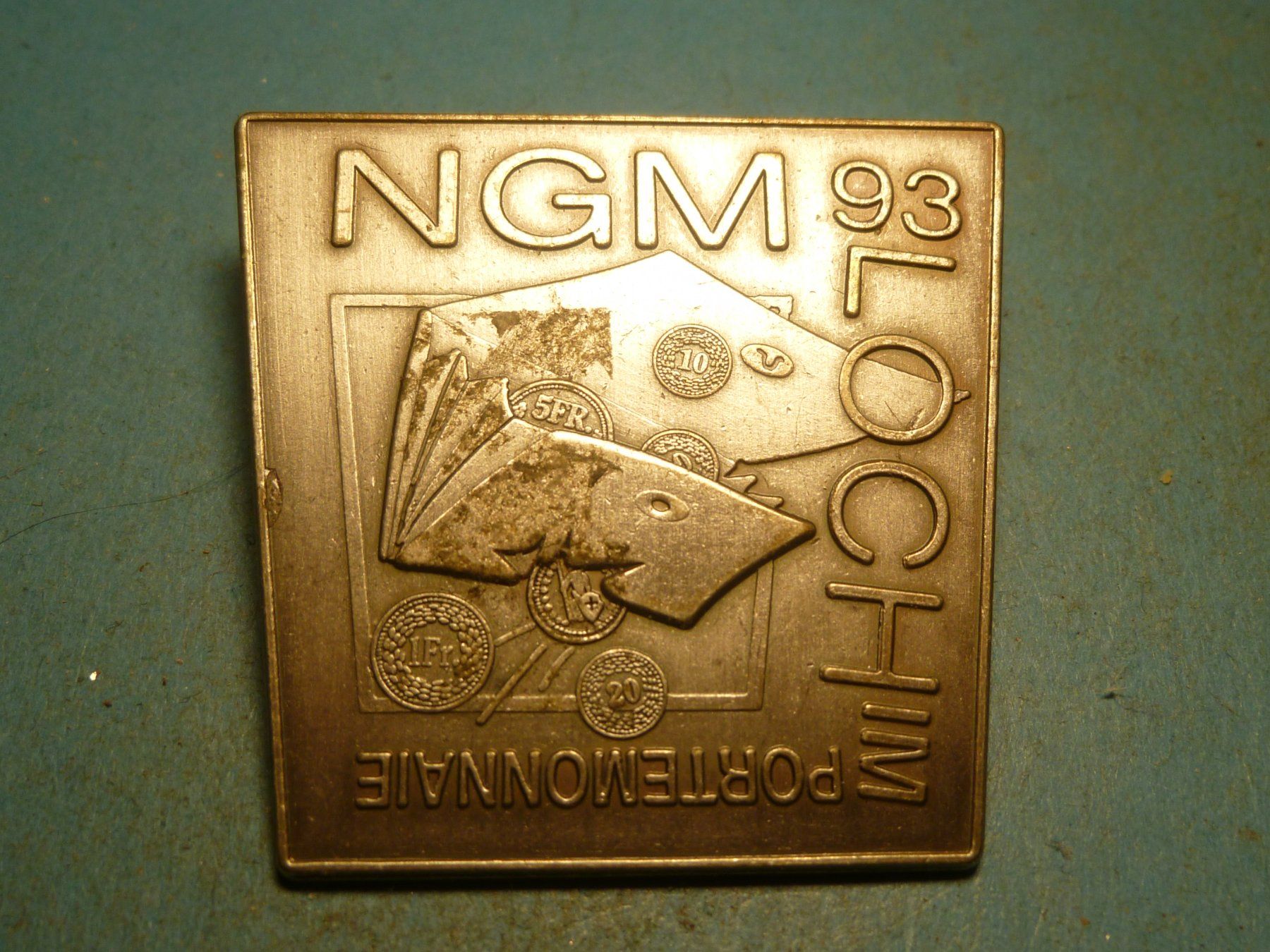 Plaquettes & Badges: NGM 1993 SILBER – D'occasion à Ried (Muotathal) par Mandarin02