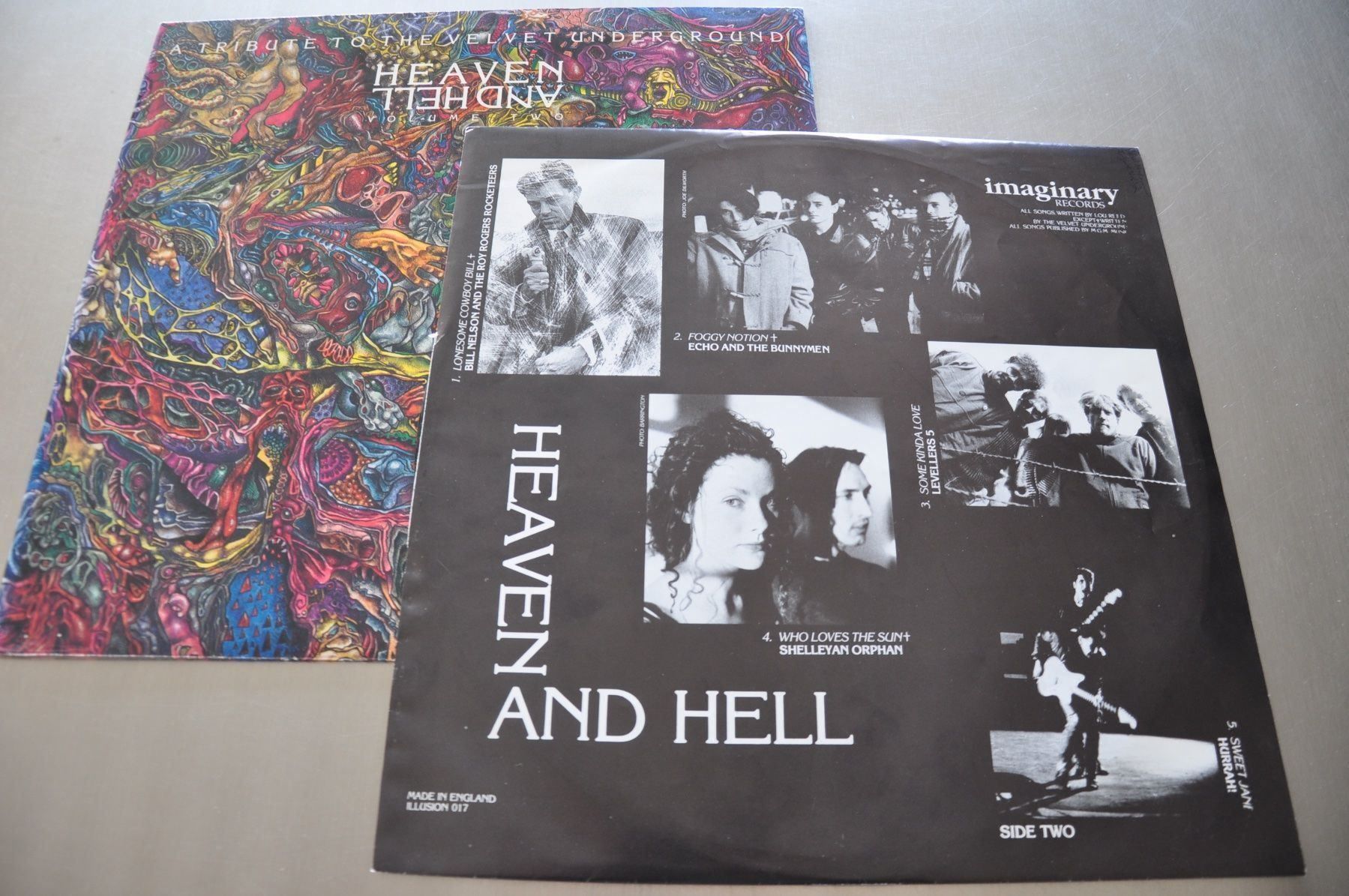 Dischi in vinile: HEAVEN & HELL LP VOLUME TWO ( VELVET U.) – Usato da Sion venduto da jaipur1401 3