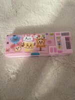 Etui mit Taschenrechner und Spitzer Disney Tsum Tsum Rosa