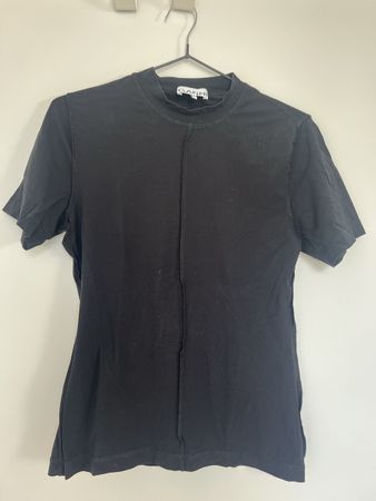 Ganni T-Shirt Schwarz Gr. S - Top Zustand für den Sommer!