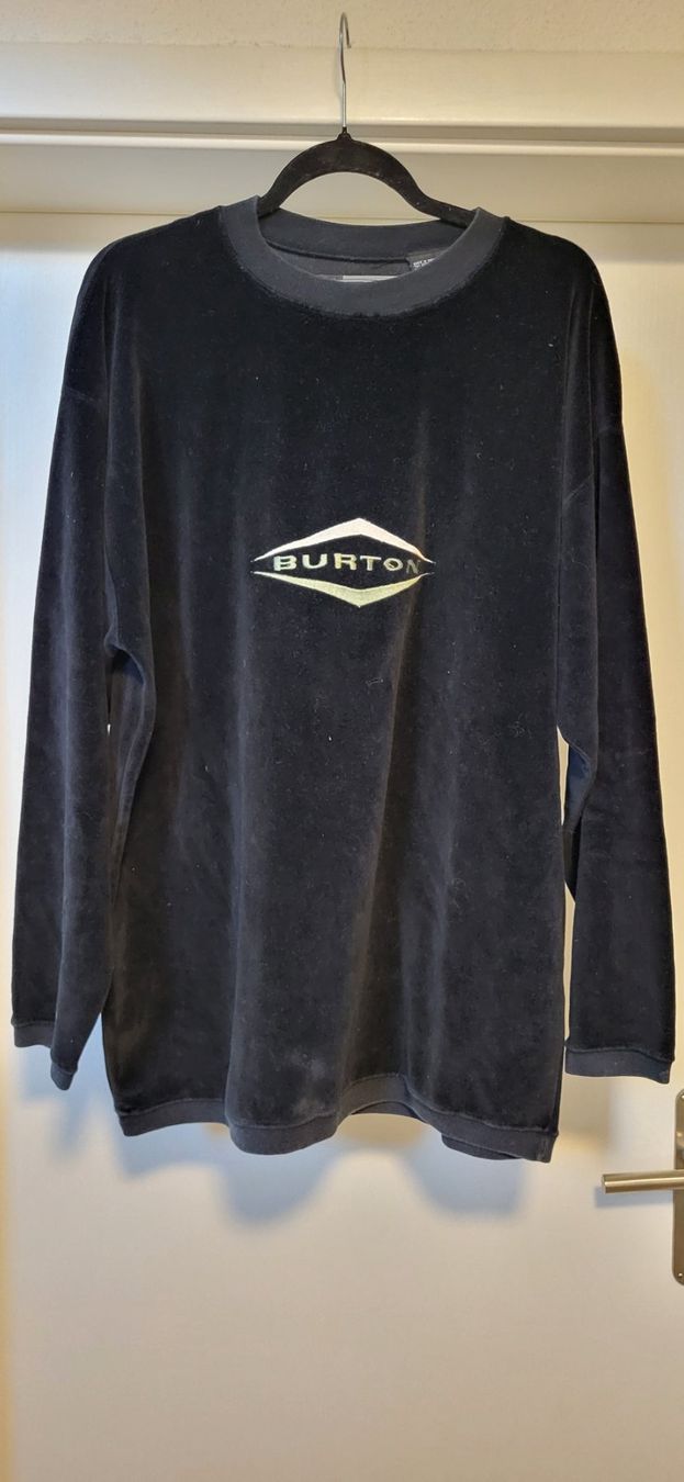 Burton Pullover & Sweatshirts: Stylischer Burton Samt-Pullover, Gr. M (Oversize) – Gebraucht aus Kaltbrunn von BarbaraR 2