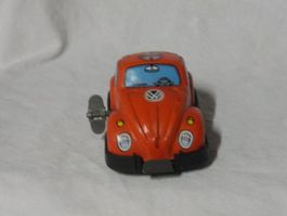 TIN TOY  BLECH  YONE  NR. 2181  VW KÄFER  FIRE CHIEF  GUT