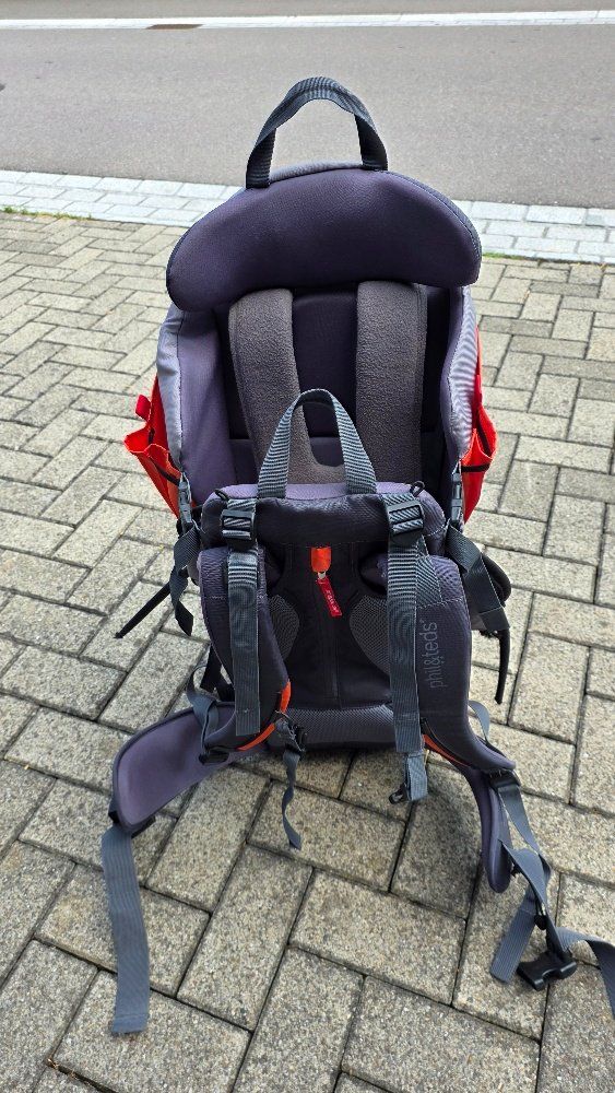 Marsupi portabebè: Kindertrage Picknick mit Sonnendach guter Zustand – Usato da Zufikon venduto da brocki5621