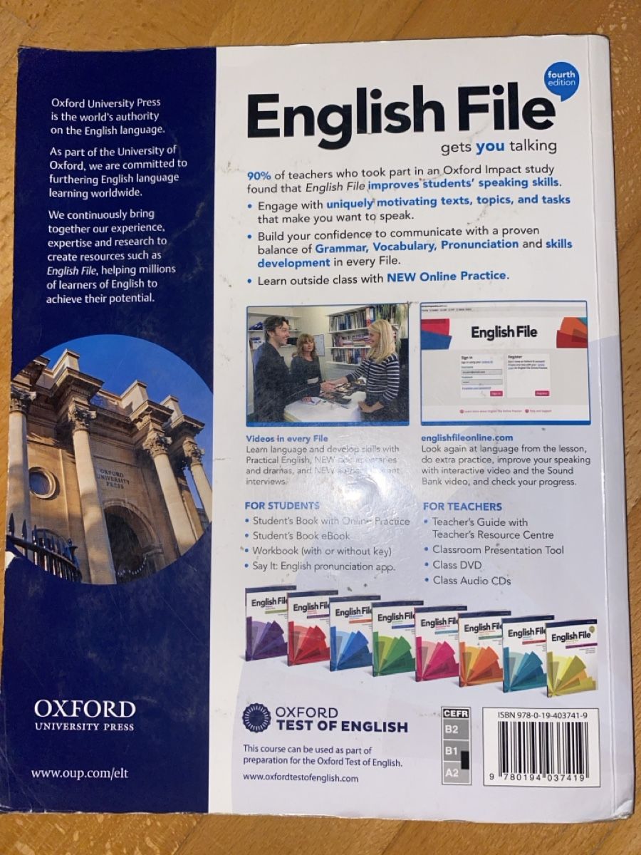 Bücher: English File Pre-intermediate Student's Book 4th Edition – Gebraucht aus Wangen ZH von Starseaker1 2