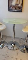 Table haute + 3 tabourets  design moderne