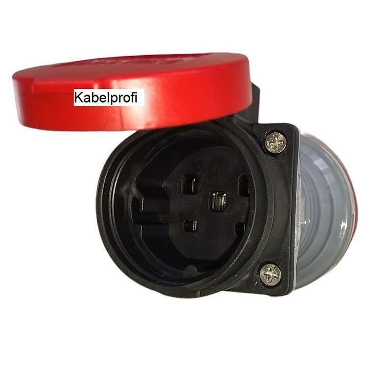 Adapter CEE16-5 IP44 auf T25 IP55 Innen + Aussenanwendung (Neu und ...