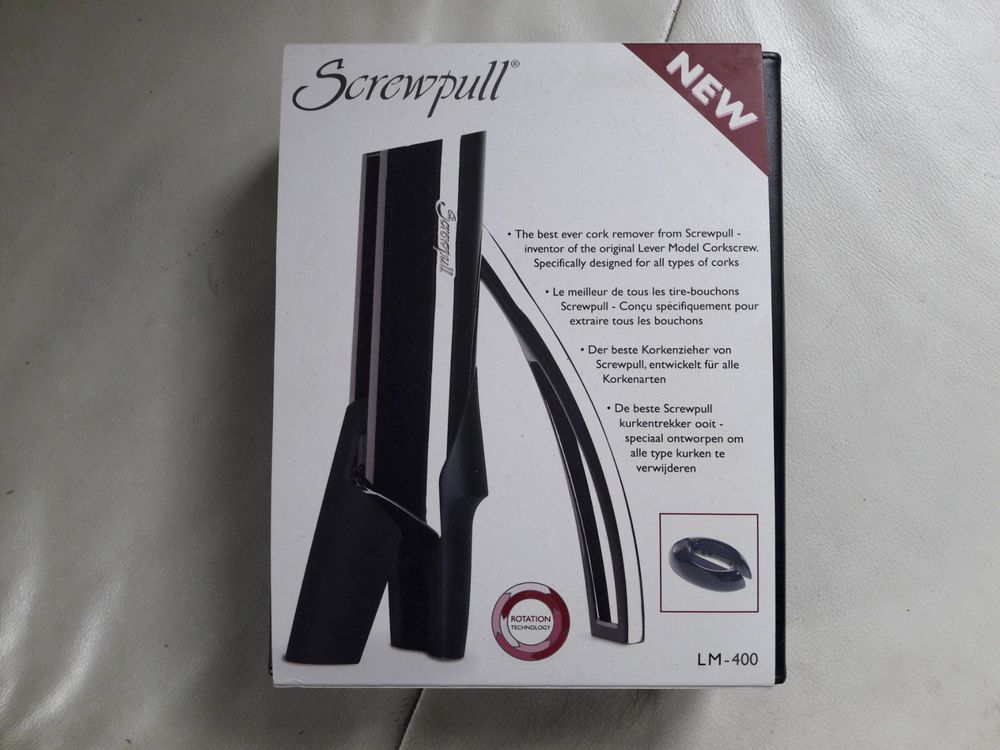 Screwpull LM400 Korkenzieher Deluxe Kaufen auf Ricardo