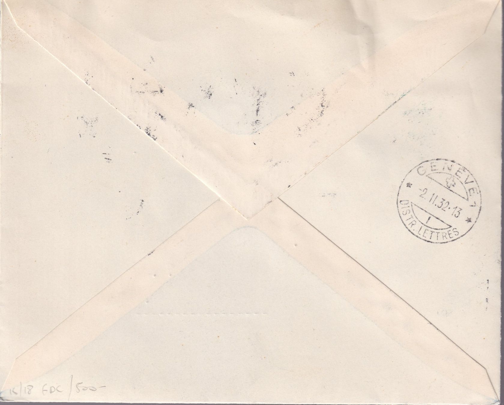 Tutti i francobolli: ABRUSTUNG FDC, Zst.Nr.185/90 – Usato da geneve venduto da philatelie-marchand 1