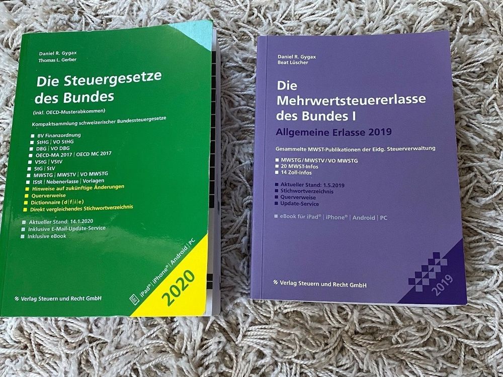 Die Steuergesetze Des Bundes & Mehrwertsteuererlasse | Kaufen Auf Ricardo