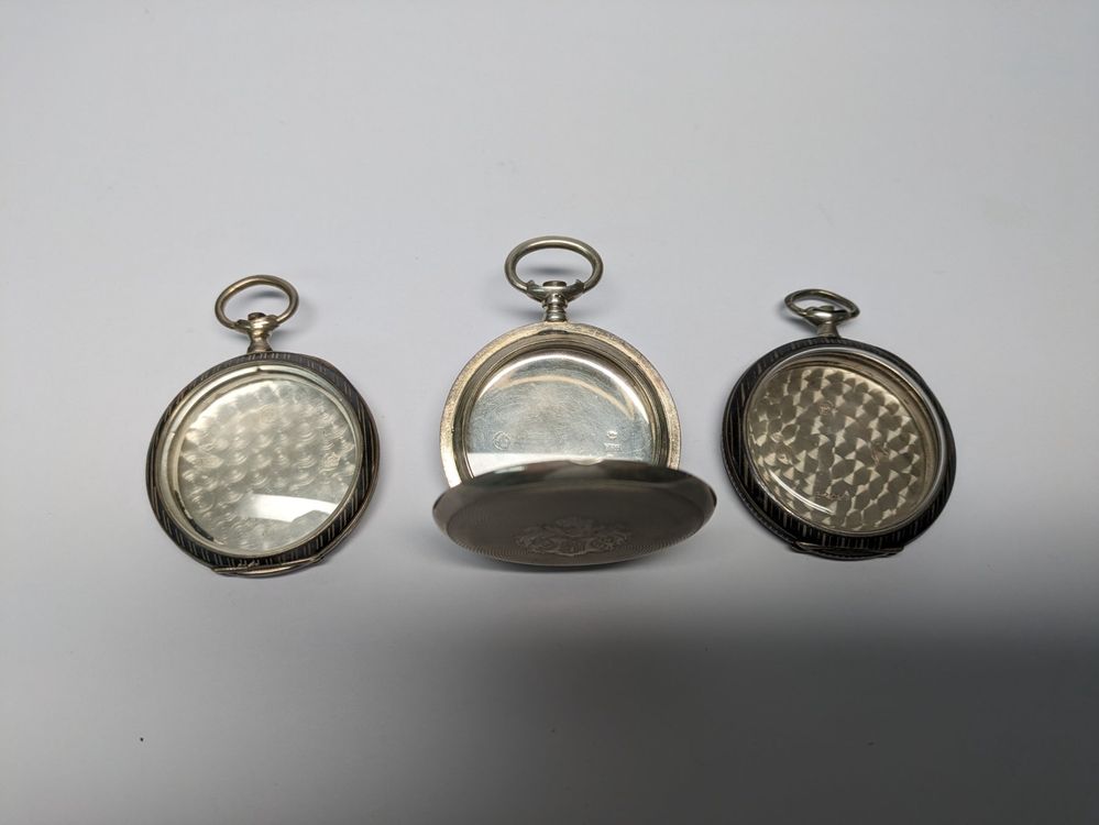 RARE ANCIENNE QUAILTE Serkisof chemin de fer montre a gousset poche EUR